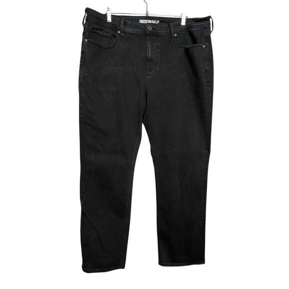 American Rag CIE Men’s Jeans 40x32 (40x31) Black Stretch Denim Slim Fit - Picture 1 of 10